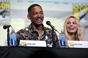 Will Smith & Margot Robbie (28522549541)