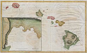 1785 Cook - Bligh Map of Hawaii - Geographicus - Hawaii-cook-1785