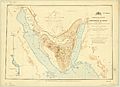 1869 Ordnance Survey of the Peninsula of Sinai