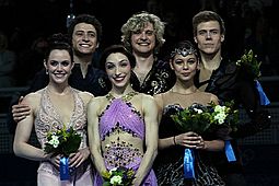 2014 Winter Olympics - Ice Dance winners