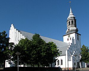 Aalborg Danmark Sct Budolfi Kirke er Aalborgs domkirke Foto 2010 Wolfgang Pehlemann Steinberg Ostsee IMG 6662