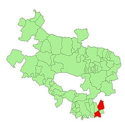 Location of Oyón-Oion