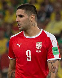 Aleksandar Mitrović 2018 (cropped)