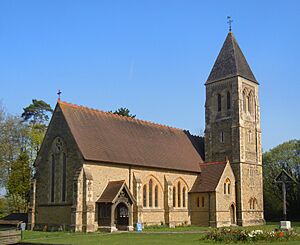 All Saints Church, Crawley Road, Roffey, Horsham (April 2018) (2)