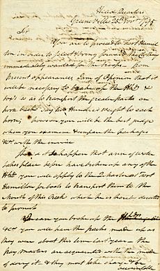 Anthony Wayne letter to Colonel Meigs, November 25, 1795 - DPLA - 8ec49d74add2a214c0b2e20fabf78c6b (page 2)