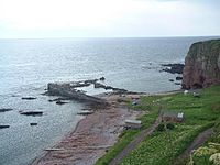 Auchmithie Harbour - geograph.org.uk - 24546