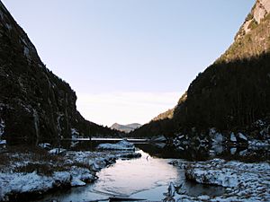 Avalanche Lake, looking south