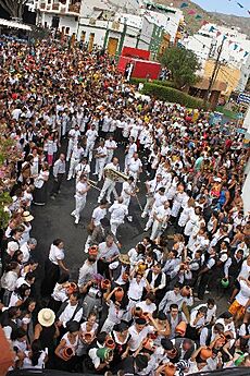 Banda de Agaete en la Traída del Agua