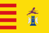 Flag of Alacón, Spain