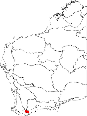 Banksia aculeata map