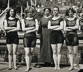 Belle Moore, Jennie Fletcher, Annie Speirs, Irene Steer 1912