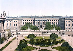 Berlin Universität um 1900