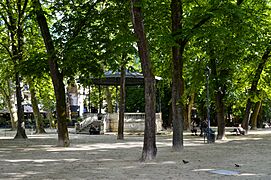 Besançon, la promenade Granvelle