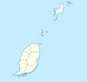 Blank map of Grenada.svg