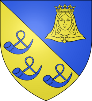 Blason ville fr Adon (Loiret)