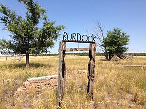 Burdock sign