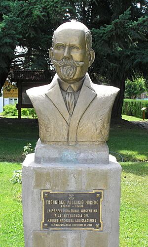 Busto del Perito Moreno