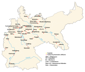 Camps d'officiers en Allemagne