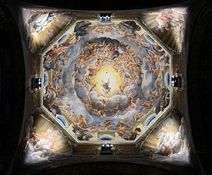 Cathedral (Parma) - Assumption by Correggio
