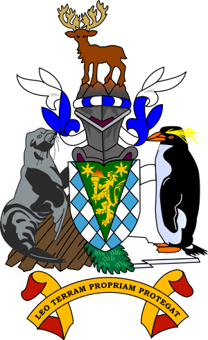 Coat of arms of South Georgia and the South Sandwich Islands