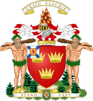 Coat of arms of lord strathspey