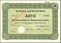 Commerz- und Privat-Bank AG 1932