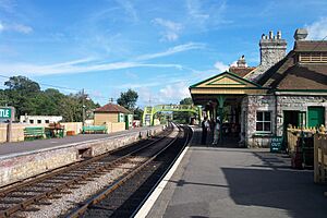Corfe Castle railway station 2