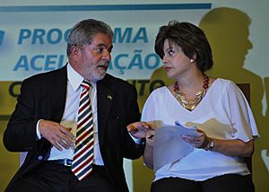 Dilma e Lula no PAC