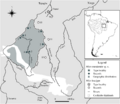 Distribution of Mico munduruku sp. n. and records of M. leucippe