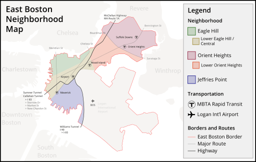 East boston neighborhood map ol