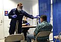 Ebola screening at Chicago's O'Hare airport
