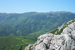 El angliru desde el Monsacro