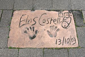 Elvis Costello - European Walk of Fame