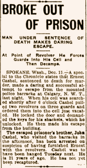 Ernest Cashel The Californian 11 Dec 1903