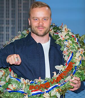 Felix Rosenqvist Indie500 in 2026 (cropped-J1).jpg