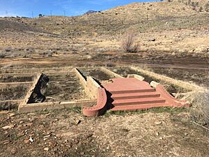Foundations of Old Kernville's grammar school