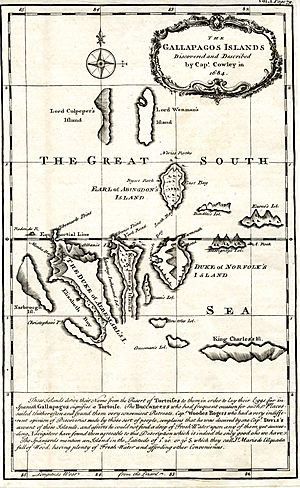 Gallapagos Islands 1684