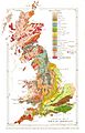 Geological map of Great Britain