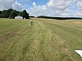 Grass airstrip at badminton england arp