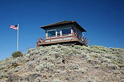 Hager Mountain lookout, Fremont NF, Oregon