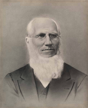 Henry Van Asselt (1817-1902) in circa 1890