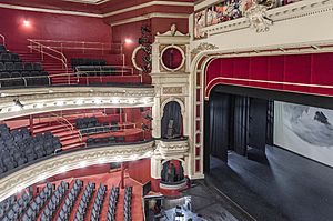 His Majesty's Theatre, view of the auditorium from the gallery
