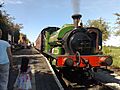 Hudswell Clarke saddle tank Tubby at Blunsdon