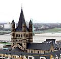 Köln - Groß St. Martin vom Dom