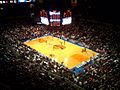 Knicks playing at Madison Square Garden