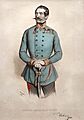 Kriehuber, lithografy Karl von Urban in COLOR, 1850