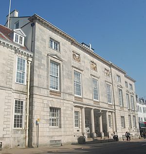Law Courts, High Street, Lewes (NHLE Code 1043780) (March 2022)