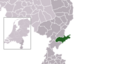 Map - NL - Municipality code 1669 (2009)