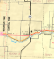 Map of Kearny Co, Ks, USA