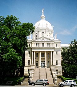 The McLennan County Courthouse in Waco